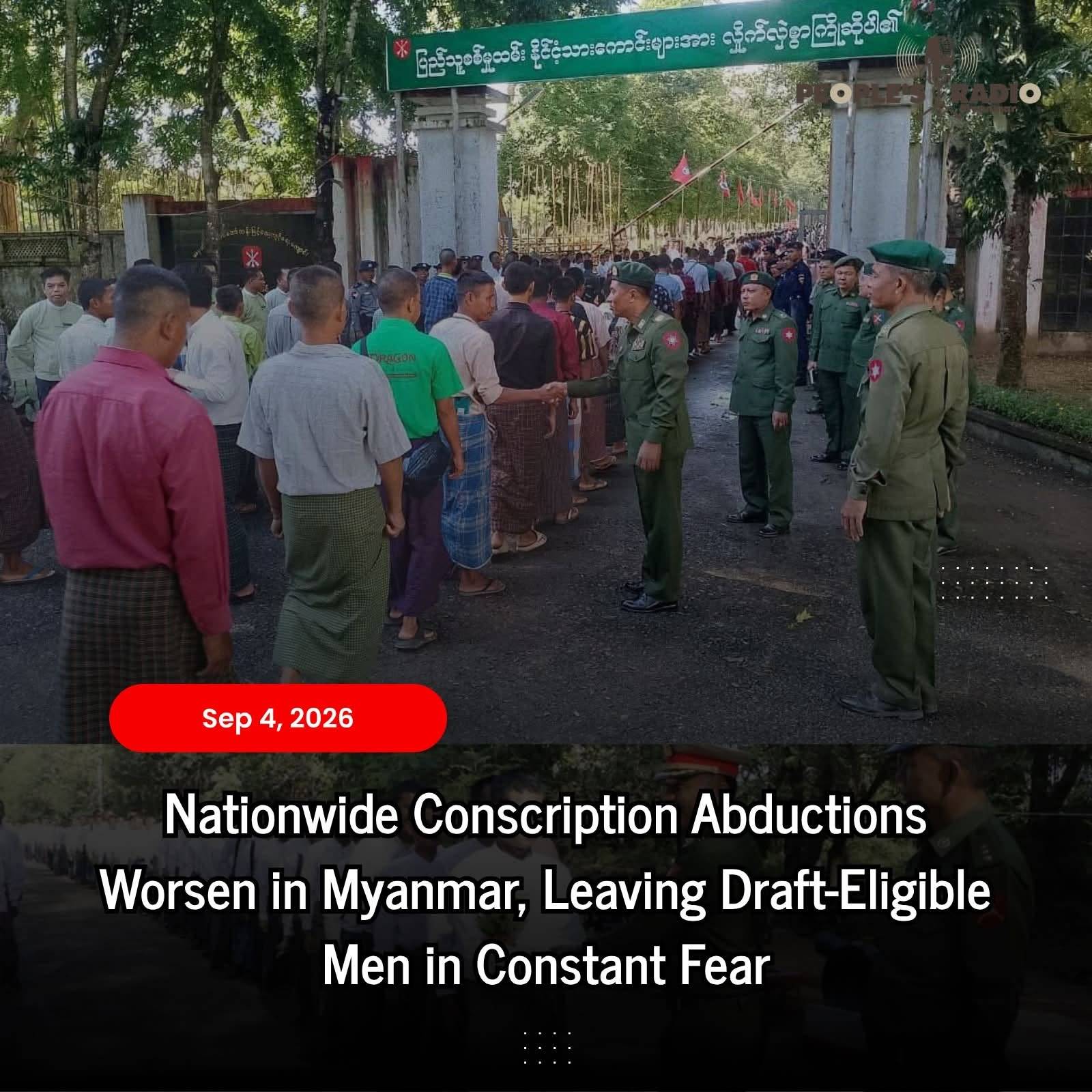 Nationwide Conscription Abductions Worsen, Leaving Draft-Eligible Men in Constant Fear